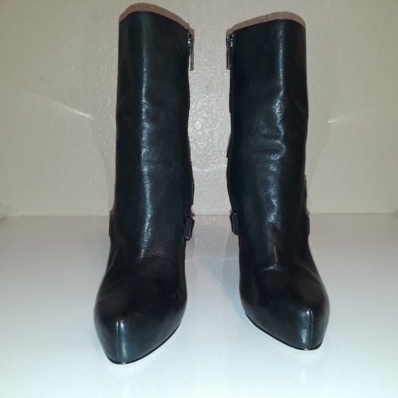 Great soft leather Boutique 9 boots, zs 10 - Picture 3 of 4